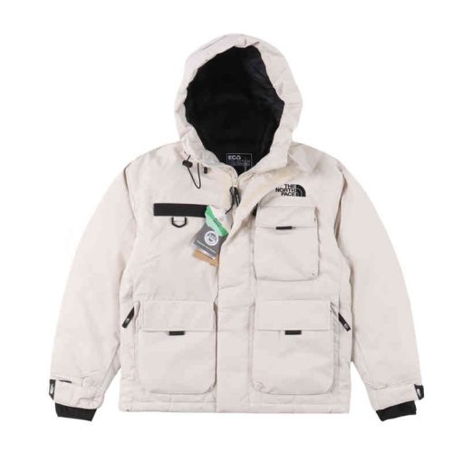 The North Face/노스페이스 멀티 포켓 작업복 후드 다운 재킷 ASA101354-446