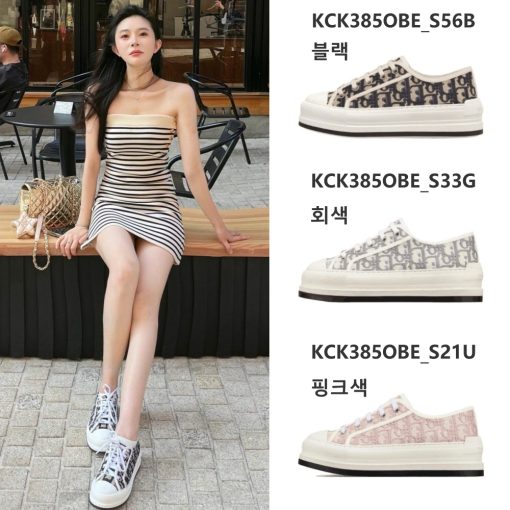 【키높이 5cm】디올 워크앤디올 스케이트화