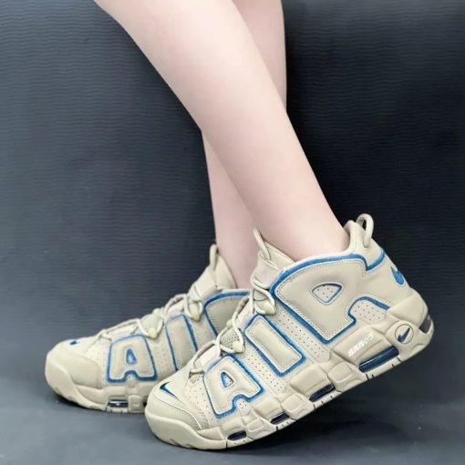 나이키 에어 모어 업템포 라임스톤 앤 발레리안 블루 DV6993-200