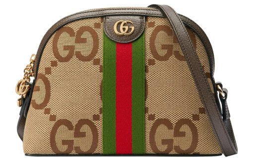 구찌 오피디아 점보 Gg 스몰 숄더백 카멜 에보니 L23.5*W8*H19cm