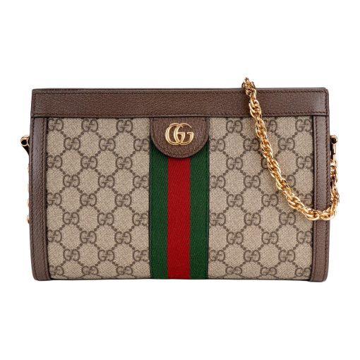 구찌 오피디아 Gg 스몰 숄더백 브라운 L26*W7*H17.5cm
