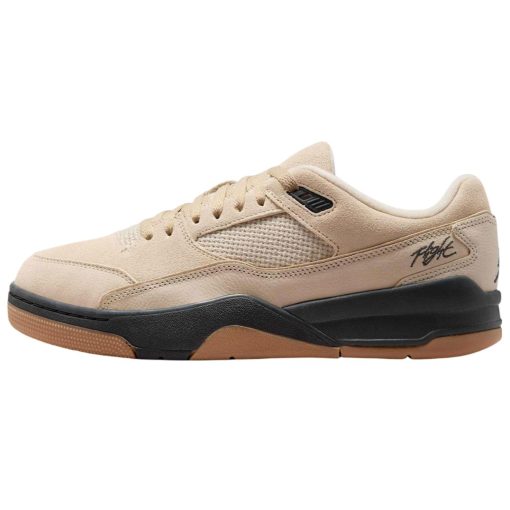 조던 비행 코트 미끄럼 방지+내마모성 로우탑 빈티지 농구화 남녀공용 브라운 HF3255-200