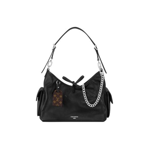 루이비통 캐리올 카고 Pm 블랙 L33.5*W14.9*H23cm