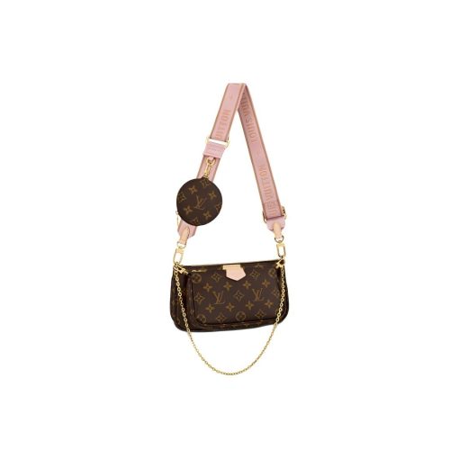 루이비통 멀티 포쉐트 악세수아 모노그램 라이트 핑크 L24*W4*H13.5cm