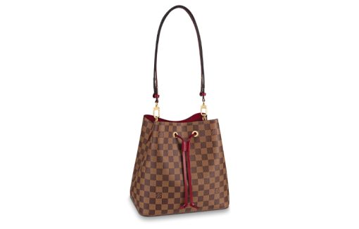 LOUIS VUITTON NOE 가죽 버킷 백, 휴대용 크로스백, 숄더 백 여성 L26*W17.5*H26cm
