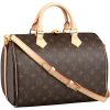 LOUIS VUITTON 스피디 코팅 캔버스 필로우 백, <브랜드_1>e 어깨 크로스백, 핸드백, 여행 백 여성 L30*W17*H21cm
