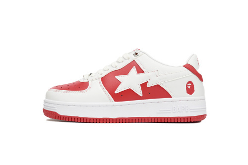 BATHING Ape 마블 시리즈 로우탑 OZXSH W291 328 A 배딩 Ape 베이프 로우 레드 앤 화이트