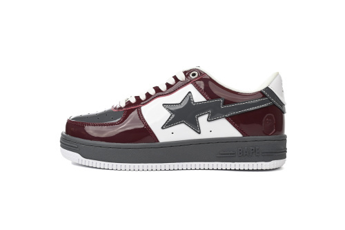 BATHING APE Low Top 1180-191-0096 A Bathing Ape Bape Sta Low Sprinkle Red