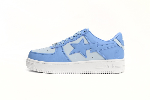 BATHING APE Low Top OZXSHM-191-006K A Bathing Ape 베이프 스테 로우 올 스카이 블루
