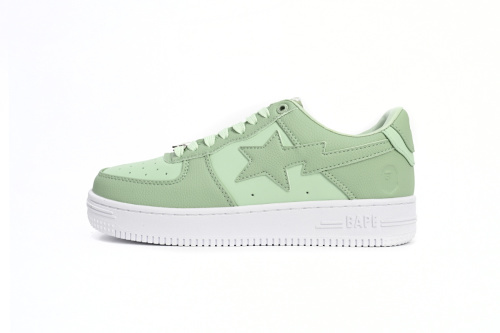 BATHING APE 로우 탑 0ZXSH M191 006K A Bathing Ape 베이프 스테 로우 애플 그린
