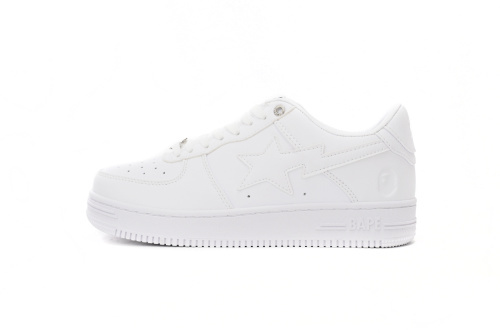 BATHING APE 로우 상의 1H70-191-006 A Bathing Ape 베이프 스테이 로우 화이트