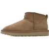 UGG 클로즈드 토 앵클 부츠 (1116109, UGG 클래식 울트라 미니, 브라운 색상) lol2021-412